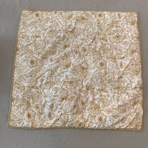 Pottery Barn Euro Shams Quilted  Pair